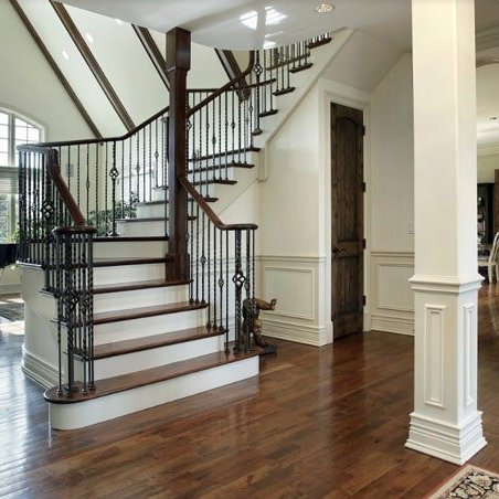 Luxury hardwood floors from Carpet Concepts located in Parkville, MD